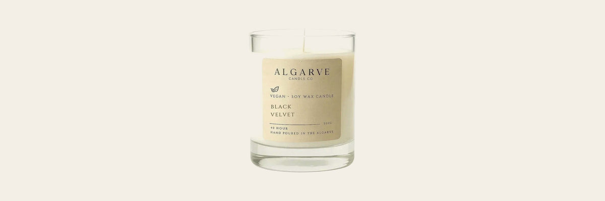 Duftkerze Black Velvet von Algarve Candle Co.