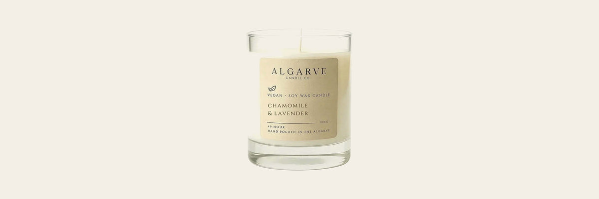 Duftkerze Chamomile & Lavender von Algarve Candle Co.