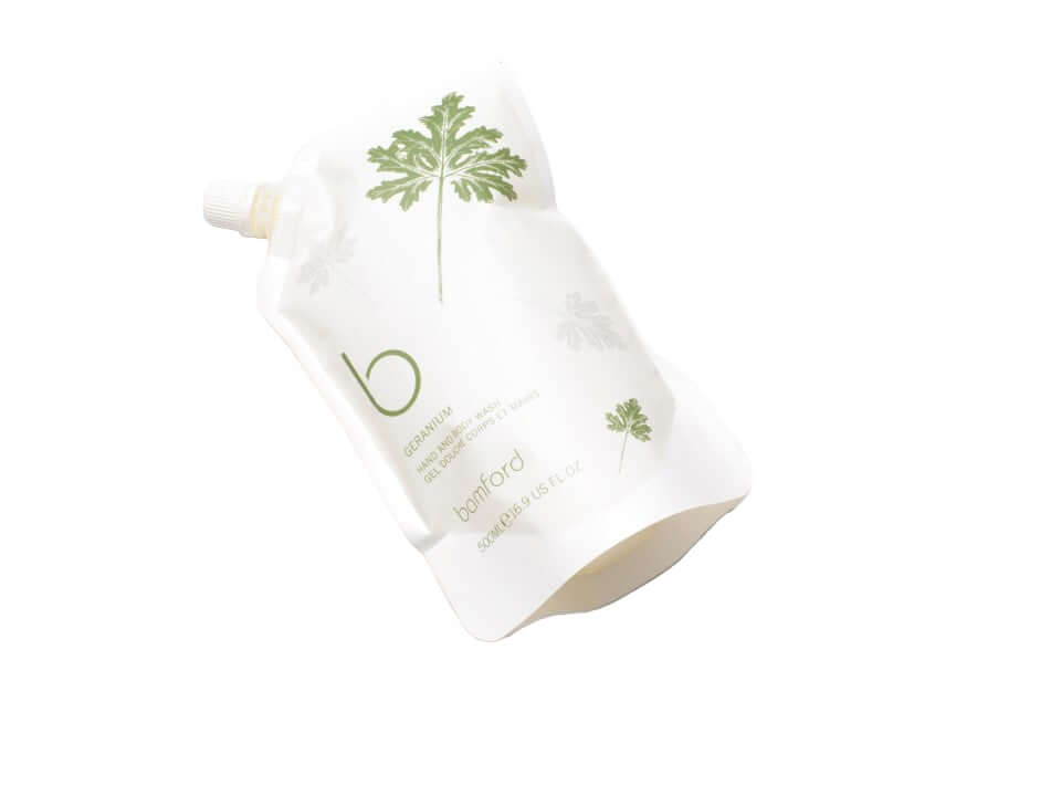 GERANIUM WASH REFILL POUCH 500ML