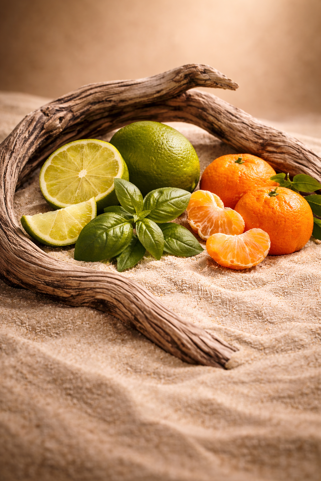 SCENTED CANDLE PRAIA - SUMMER SCENT MADE WITH SOY WAX