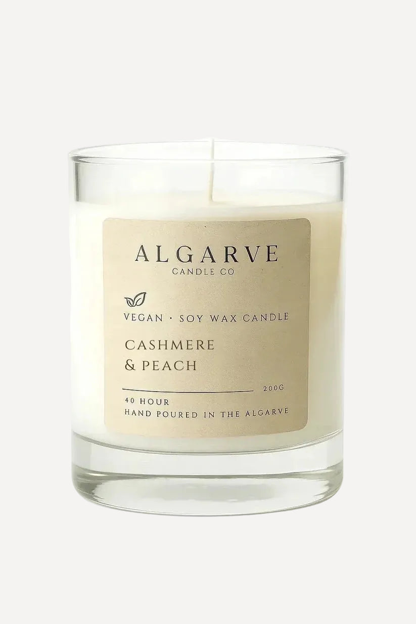 SCENTED CANDLE CASHMERE & PEACH – SOFT, ELEGANT FRUIT SCENT