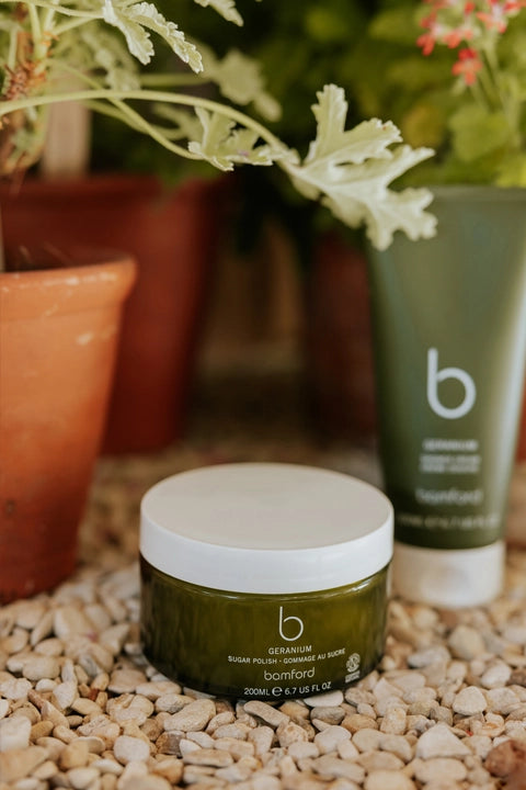 GERANIUM SUGAR POLISH EXFOLIATING