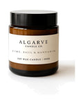 Algarve Candle Duftkerze Lime, Basil & Mandarin – 20 Std.