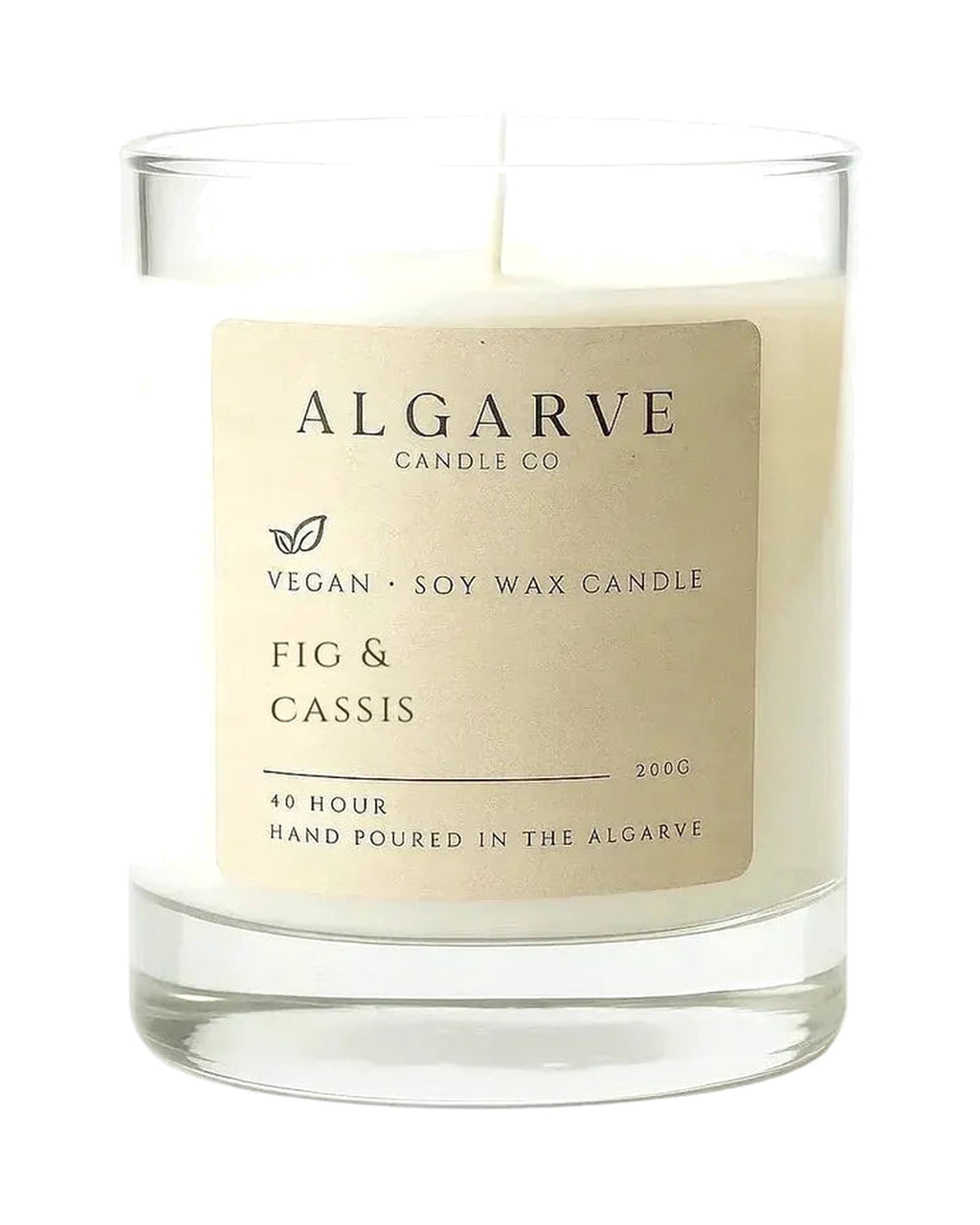 Algarve Candle Co. Duftkerze Fig & Cassis – 40 Std.