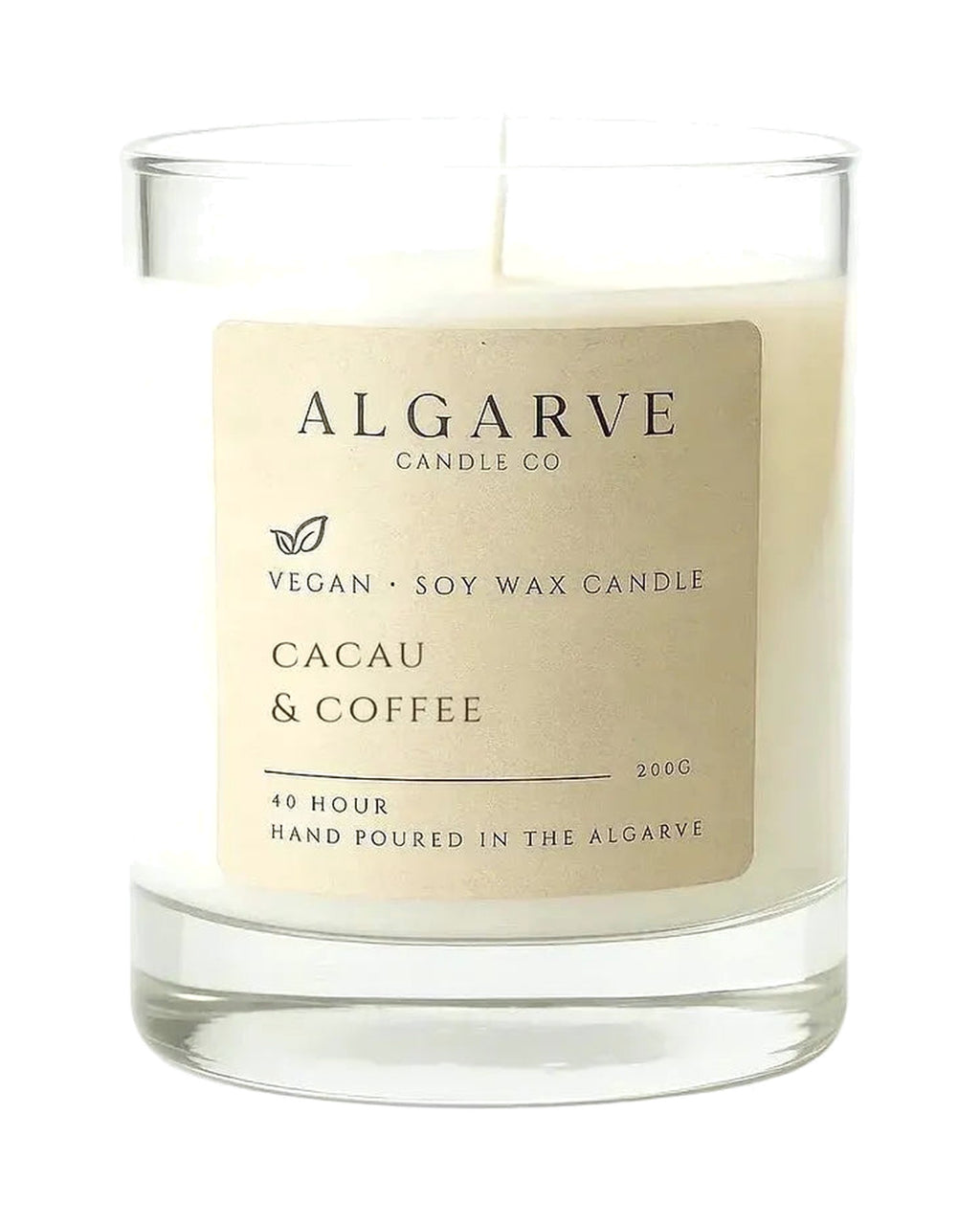 Algarve Candle Co. Duftkerze Cacao & Coffee – 40 Std.
