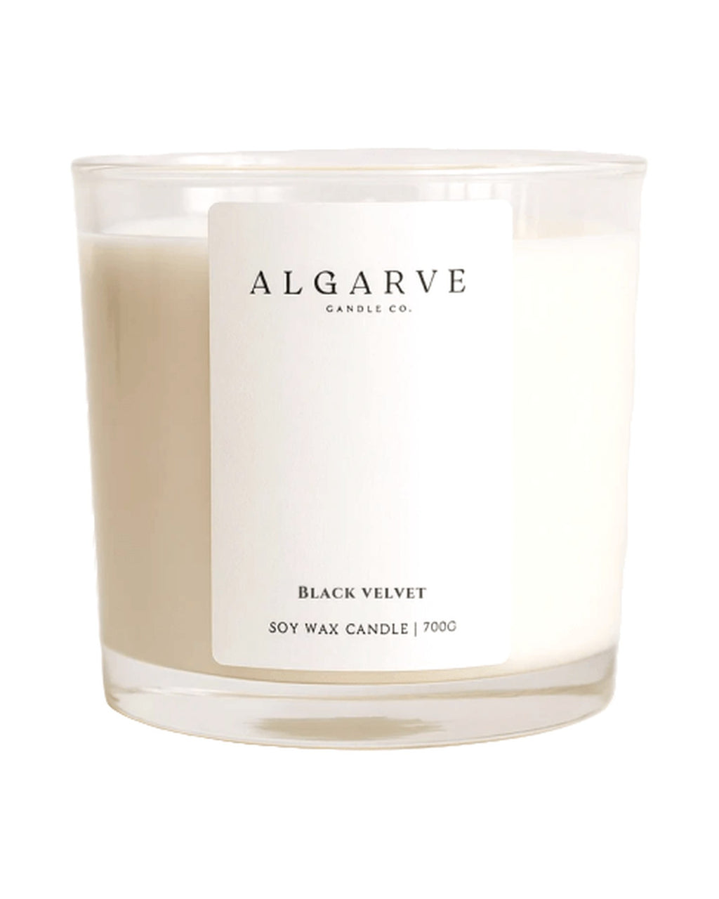 Algarve Candle Co. Duftkerze Black Velvet – 70 Std.