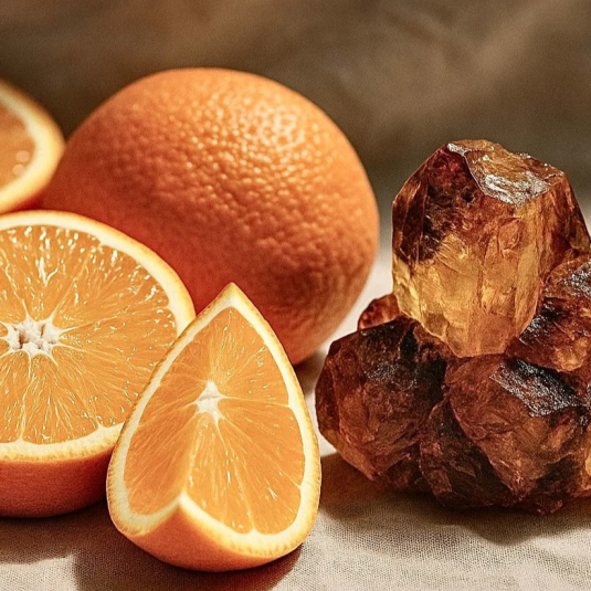 Duftkerze  Amber & Orange