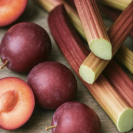 Duftkerze Dark Plum & Rhubarb