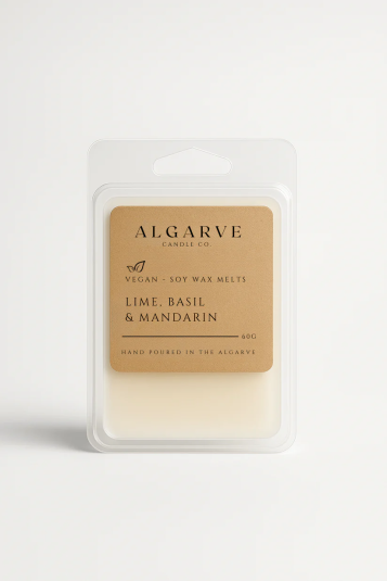 Wax Melts Lime, Basil & Mandarin